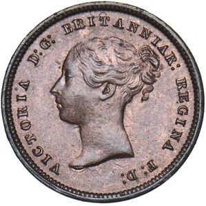 1852 Half Farthing - Victoria British Copper Coin - Superb - Bild 1 von 2