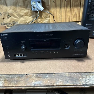 Sony STR DG600 7.1 Channel 770 Watt Receiver UNTESTED - MISSING KNOB - No Remote - Image 1 of 4