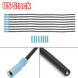 8 Pack Glow Plug Harness Pigtails For Ford 6.9L 7.3L IDI Diesel F250 F350 E350