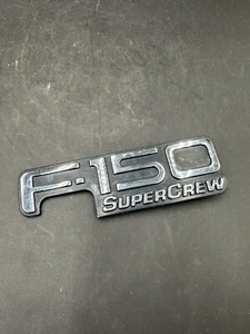 1999 2001 2002 2003 2004 Ford F-150 SuperCrew Side Fender Nameplate Emblem OEM - Picture 1 of 7