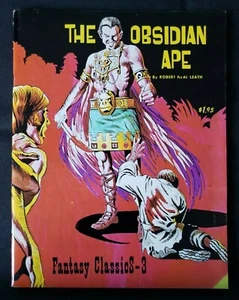 Fantasy ClassicS - 3: The Obsidian Ape by Robert Neal Leath, Fantasy House 1973 - Imagen 1 de 2