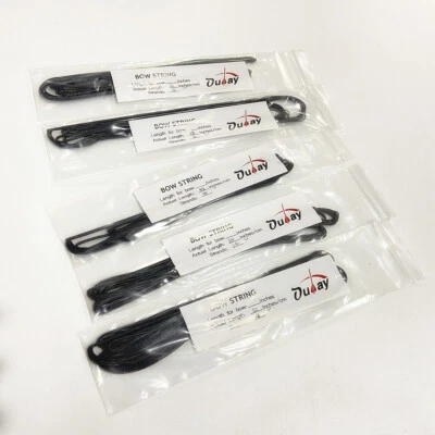 Archery recurve Bow Strings Actual 48/52/54/58/62in Hunting Longbow Bowstring - Image 1 of 4