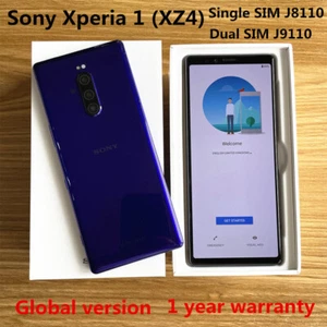 Sony Xperia 1 (XZ4) J8110 J9110 128GB + 6GB 4G LTE Odblokowany SmartPhone- Nowy zapieczętowany - Zdjęcie 1 z 21