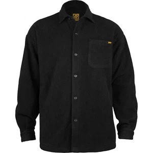 Bones Wheels Black & Gold Button Up Fleece Jacket - X-Small - Picture 1 of 1