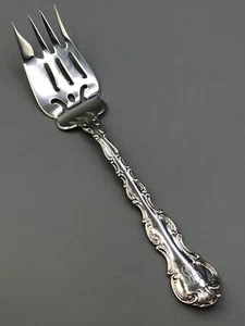 Strasbourg by Gorham Sterling Silver Beef Fork 7 1/8", monogram B - Picture 1 of 4