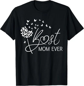 Mothers Day Best Mom Ever Gifts From Daughter Son Mom Kids Gift Unisex T-Shirt - Picture 1 of 4