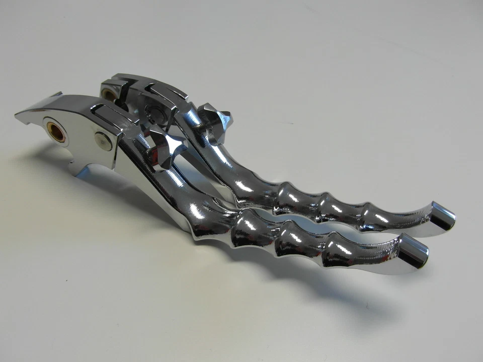 Harley Davidson Shadow American CNC Brake Lever Clutch Lever Chrome Silver - Image 1 of 1