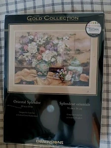 THE GOLD COLLECTION Oriental Splendour Lena Liu CREWEL KIT - Picture 1 of 3