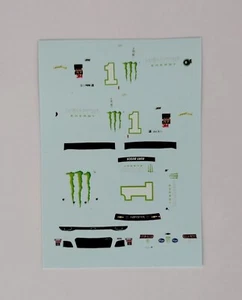 2019 Custom Kurt Busch #1 Kentucky Win 1/64 Waterslide Decals - Picture 1 of 2
