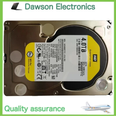 Western Digital RE WD4000FYYZ ,Internal,7200 RPM 4 TB,3.5 inch Hard Drive - Image 1 of 3