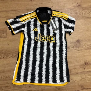 Juventus F.C. Black 2023/2024 Adidas Home Jersey - NWT (HR8256) Small - Picture 1 of 4