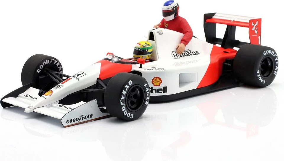 Ayrton Senna McLaren MP4/6 #1 1991 World Champion Mexico GP in 1:18 scale - Image 1 of 1