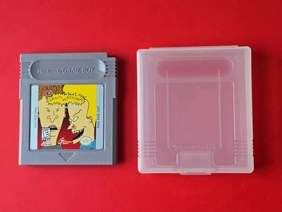 MTV's Beavis and Butt-Head Game Boy Original Nintendo GB OEM Case Authentic - Image 1 of 4