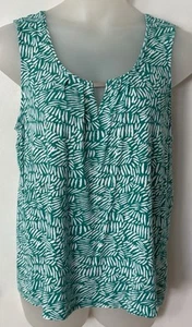 Top donna REITMANS ultra morbido elasticizzato maglia ritaglio argento bar accento nuovo con etichette 1X - Foto 1 di 1