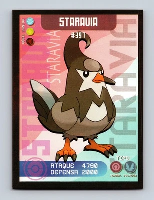 Staravia 397 South America (Peru) Pokedex Out of Print NM/LP Pokemon Card - Image 1 of 2