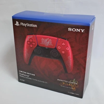 DualSense Wireless Controller PS5 Monster Hunter Wilds Limited Edition Japan - Image 1 of 2
