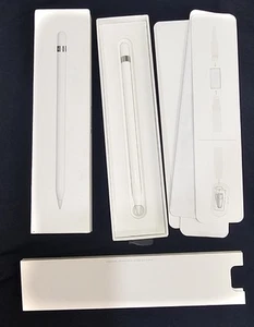(2X) Apple Pencil 1st Generation with USB-C Pencil White MQLY2AM/A /USED* - Bild 1 von 11