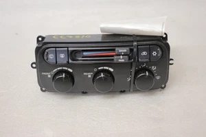Genuine OEM Dodge Black 3-Zone Manual Climate Control Panel Fits 2007 Caravan - Picture 1 of 7