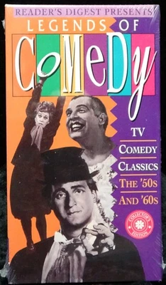 😂 Legends of Comedy (VHS, Reader’s Digest) TV Classics of the 50s & 60s! 📺✨ - Image 1 of 3