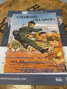 1957 Oklahoma Sooners Colorado Buffaloes Football Programm OU Norman Boulder CU - Bild 1 von 24