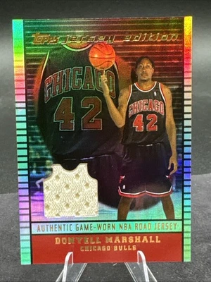 2003 Topps Jersey Edition #JE-DMA Donyell Marshall - Image 1 of 2