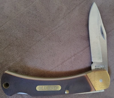 Cuchillo Plegable Old Timer Schrade+ 6-0T Hecho en EE. UU. Foto 1 de 4