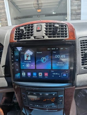 Radio estéreo para automóvil 10,1" para Cadillac CTS 2003-2007 GPS navegación WIFI FM Carplay + cámara Foto 1 de 4