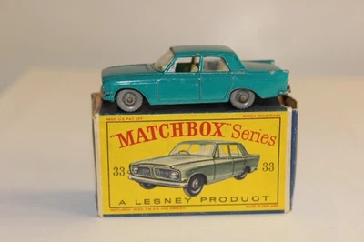 Caja de cerillas Ford Zephyr 6 1962-68 33b en caja Foto 1 de 4