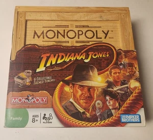 Indiana Jones Monopoly (2008) Brand New, factory sealed. Wooden Crate Box! - Picture 1 of 4