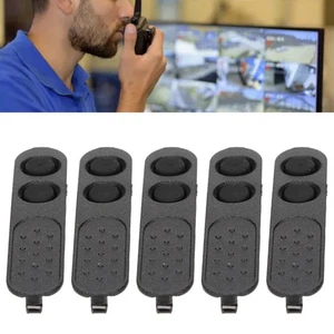 5Pcs Walkie Talkie PTT Lock + Rubber For Motorola XIR P3688 DEP450 DP1400 CP200d - Afbeelding 1 van 11