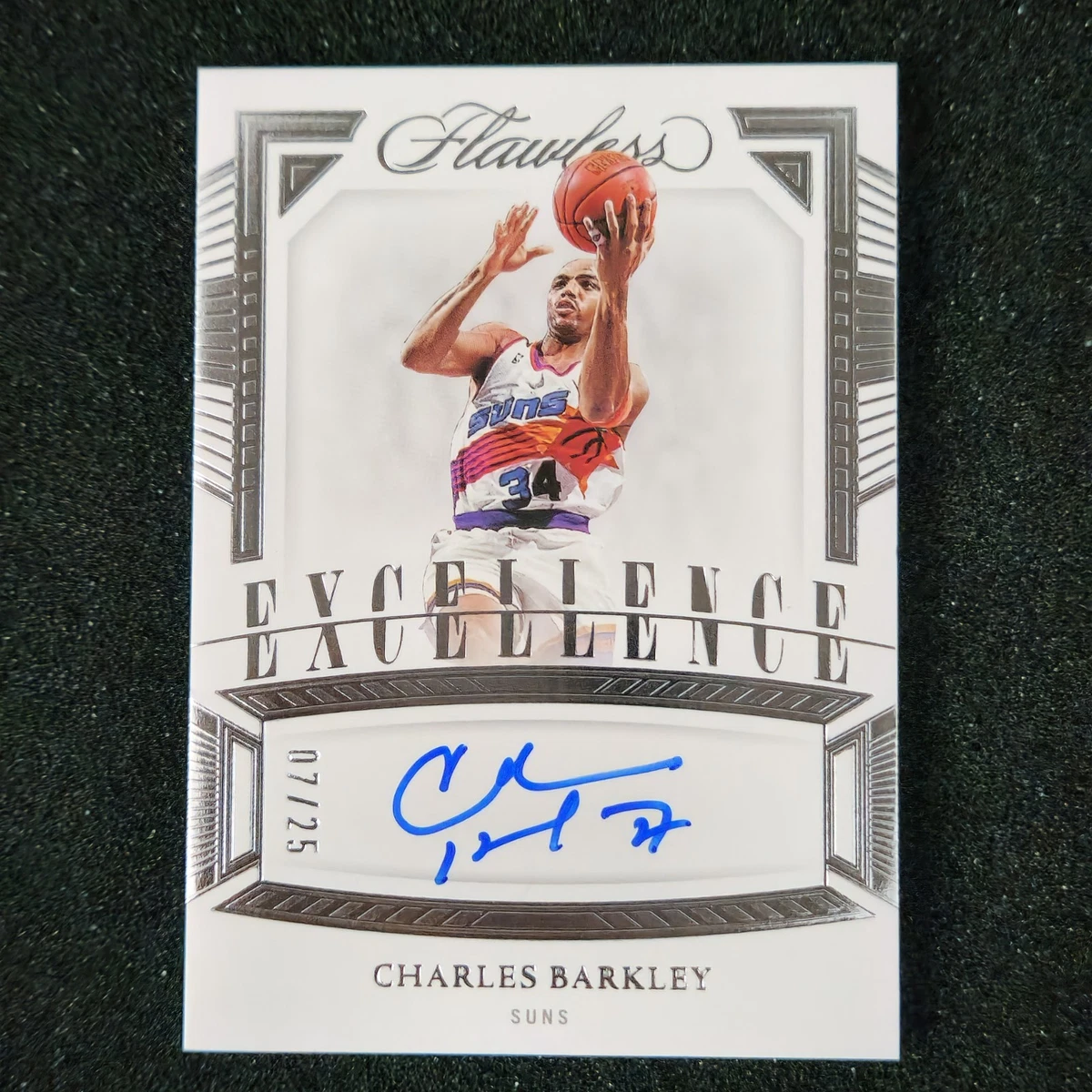 Charles Barkley Autographed Basketball Original Trading Cards