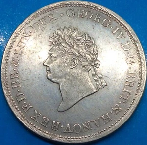 2/3 Taler 1827 B Braunschweig-Calenberg-Hannover Georg IV 1820-1830 - key data - Picture 1 of 12
