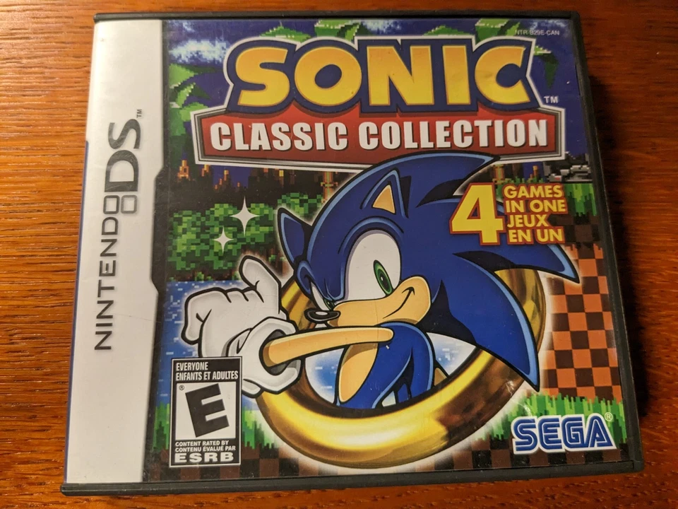 Sonic Classic Collection (Nintendo DS, 2010) Authentic Complete Cib [Tested] - Image 1 of 3