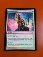 1x Sun's Bounty | FOIL | Coldsnap | MTG Magic the Gathering Cards