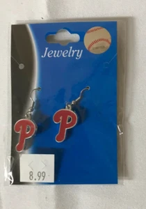 NEW Siskiyou Sports MLB Baseball PHILADELPHIA PHILLIES EARRINGS Stocking Stuffer - Picture 1 of 1