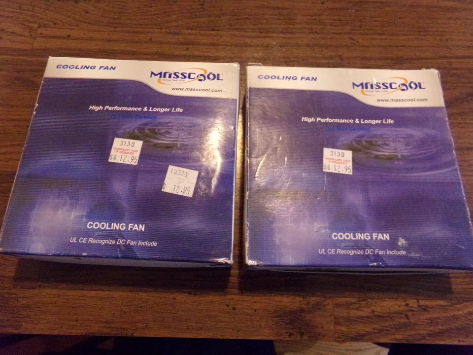 FD12025B1L3/4 COOLING FAN MASSCOOL 12V (2 FANS) - Image 1 of 4