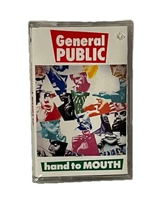 General Public Cassette Tape Hand To Mouth 1986 80s New Wave Alt NEW SEALED NOS - Picture 1 of 8
