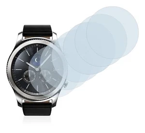 Samsung Gear S3 Classic Smart Watch, 6x Transparent ULTRA Clear Screen Protector - Picture 1 of 4