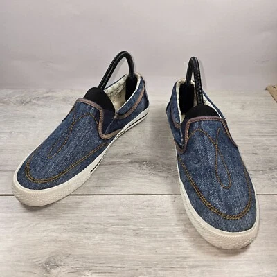 Calvin Klein Zapatillas Deportivas Sin Cordones Denim Zapatos Talla 7.5M Para Mujer Informales Ropa de Calle Foto 1 de 4