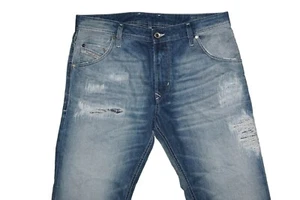 DIESEL KRAYVER 0840V CARROT JEANS W33 L34 100% AUTHENTIQUE - Photo 1 sur 5