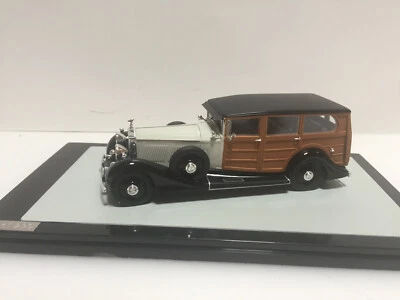 1/43 1928 Rolls Royce New Phantom Shooting Brake woody wagon  grey GLM - Image 1 of 4