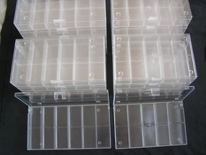 KINDER FERRERO ÜBERRASCHUNGSSERIE BOX TRANSPARENT BOXEN FÄCHER - Bild 1 von 12
