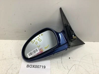 1999-2005 HYUNDAI SONATA FRONT LEFT DRIVER SIDE DOOR VIEW MIRROR BLUE OEM+ - Image 1 of 4
