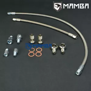 Turbo Water Coolant Kit Fit for Nissan TD42 GQ Patrol w/ HITACHI HT18 Turbo - Foto 1 di 2