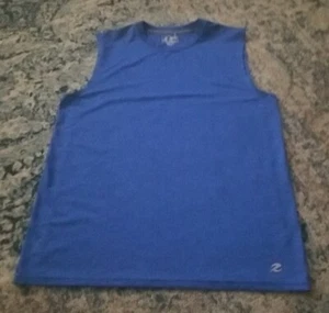 Energy Zone Epic Tee Blue Loose Fit Sleeveless Shirt Size L (42-44) - Picture 1 of 8