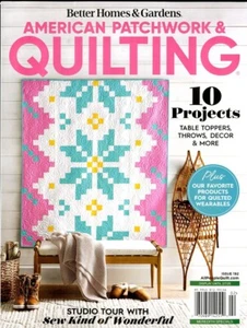 Better Homes & Garden American Patchwork & Quilting Magazine #192 February 2025 - Picture 1 of 2