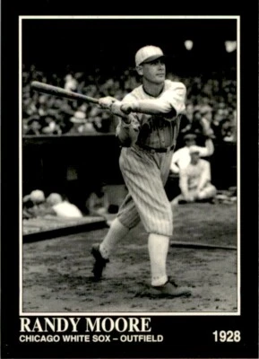 1993 CONLON COLLECTION TSN - #924 RANDY MOORE CHICAGO WHITE SOX - Image 1 of 2