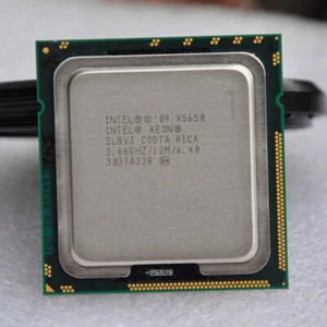 Intel Xeon X5650 X5660 X5670 X5687 6.4 GT/s Socke GA1366 CPU Processor - Photo 1/12