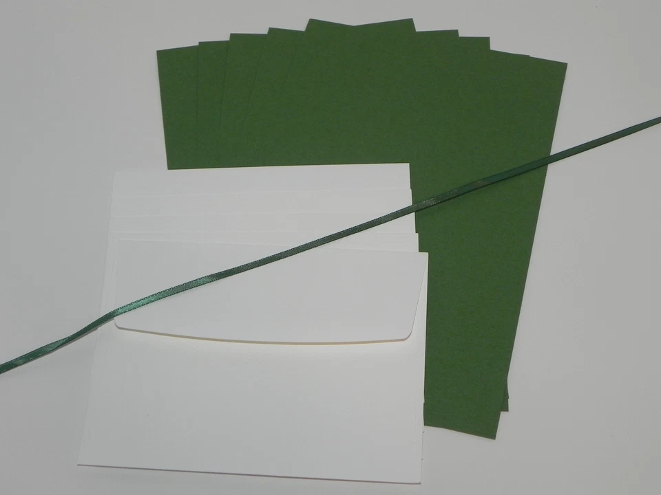 A2 CARDSTOCK PAPER CARD MAKING RIBBON STAMPIN UP ENVELOPES IN COLORS PLUS - Image 1 of 1