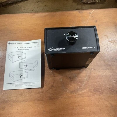 NOS Black Box SWL785A-FFFFF 5 Position ABCDE Switch - Image 1 of 4